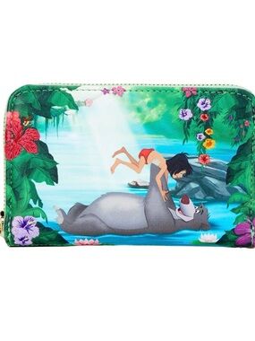 Loungefly Disney Jungle Book Bare Necessities Zip Around Wallet